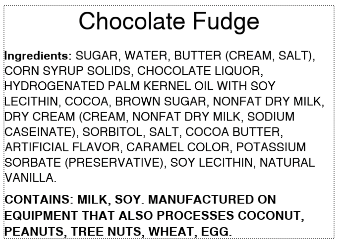 Chocolate Fudge