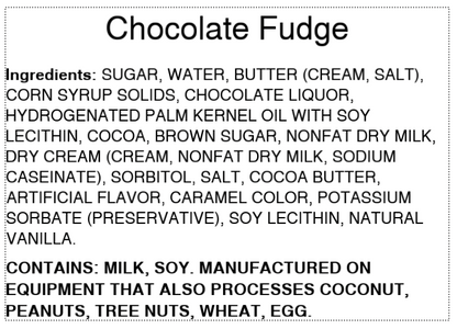 Chocolate Fudge