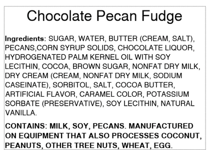 Chocolate Pecan Fudge