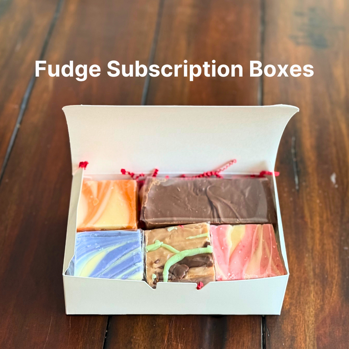 Monthly Fudge Subscription Box Nick's Wicked Tasty Fudge