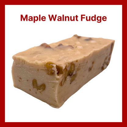 Maine Maple Walnut Fudge