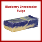 Blueberry Cheesecake Fudge