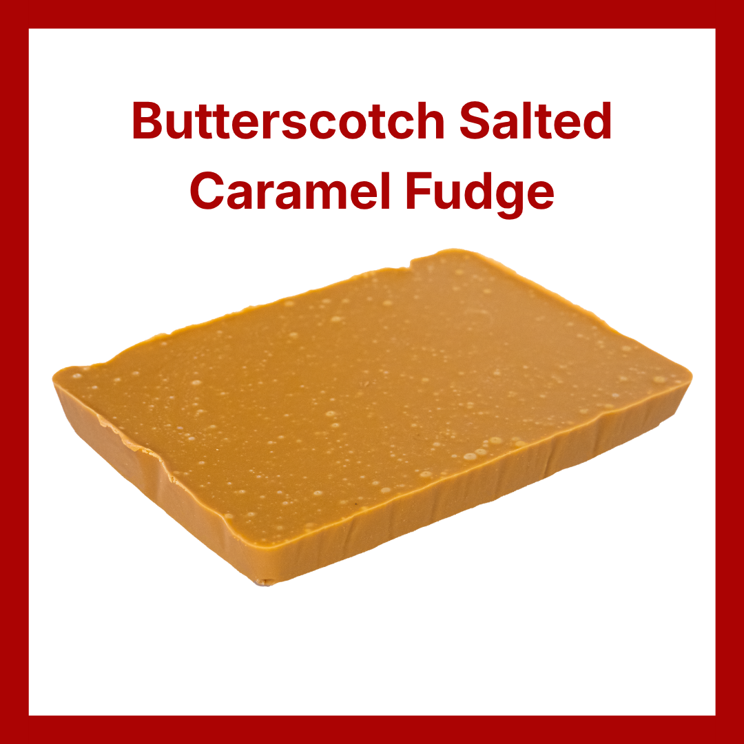 Butterscotch Salted Caramel Fudge