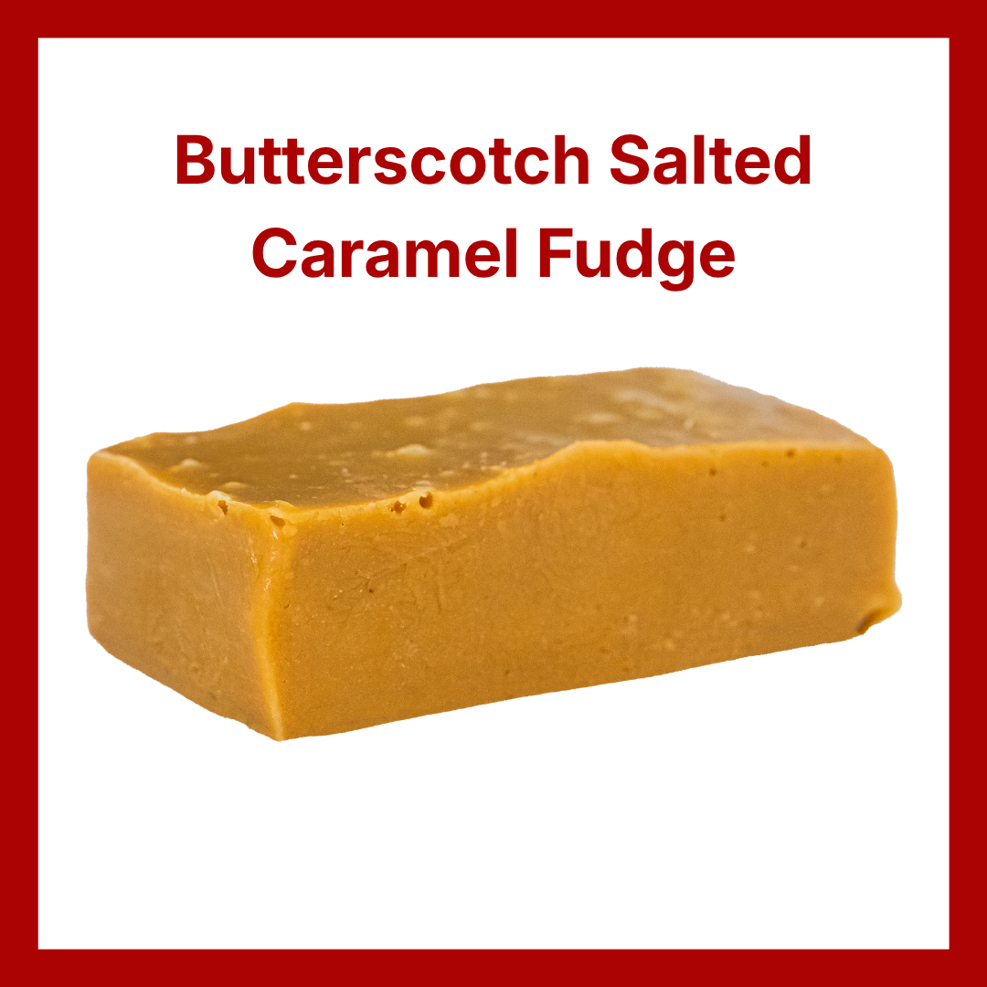 Butterscotch Salted Caramel Fudge