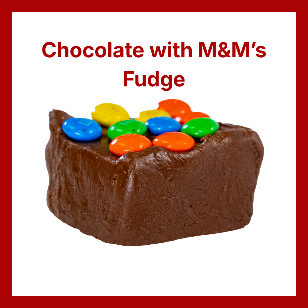 Chocolate Fudge with M&M's