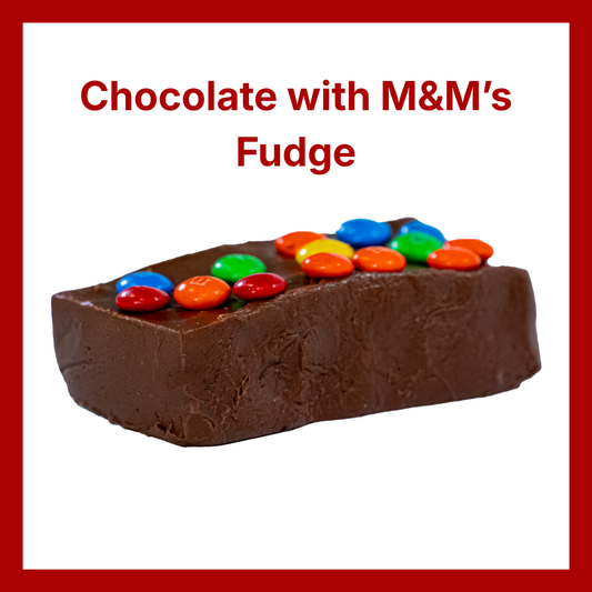 Chocolate Fudge with M&M's