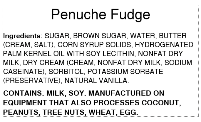Penuche Fudge