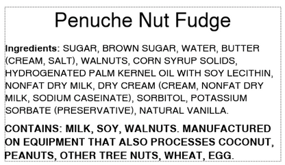 Penuche Nut Fudge