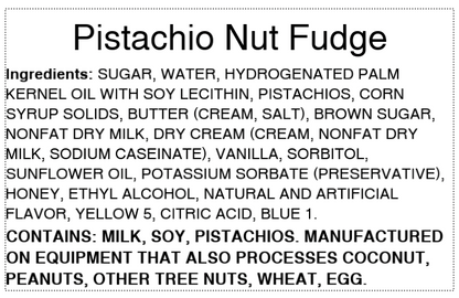 Pistachio Nut Fudge