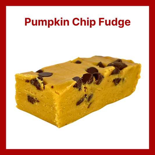 Pumpkin Chocolate Chip Fudge