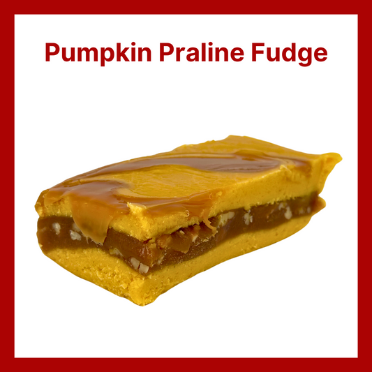 Pumpkin Praline Fudge