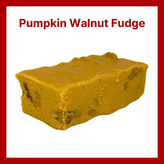 Pumpkin Walnut Fudge