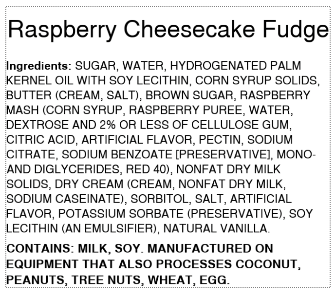 Raspberry Cheesecake