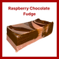 Raspberry Chocolate Swirl Fudge