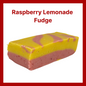 Raspberry Lemonade Fudge