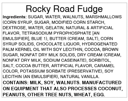 Rocky Road Fudge