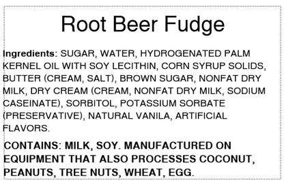 Root Beer Fudge