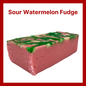 Sour Watermelon Fudge